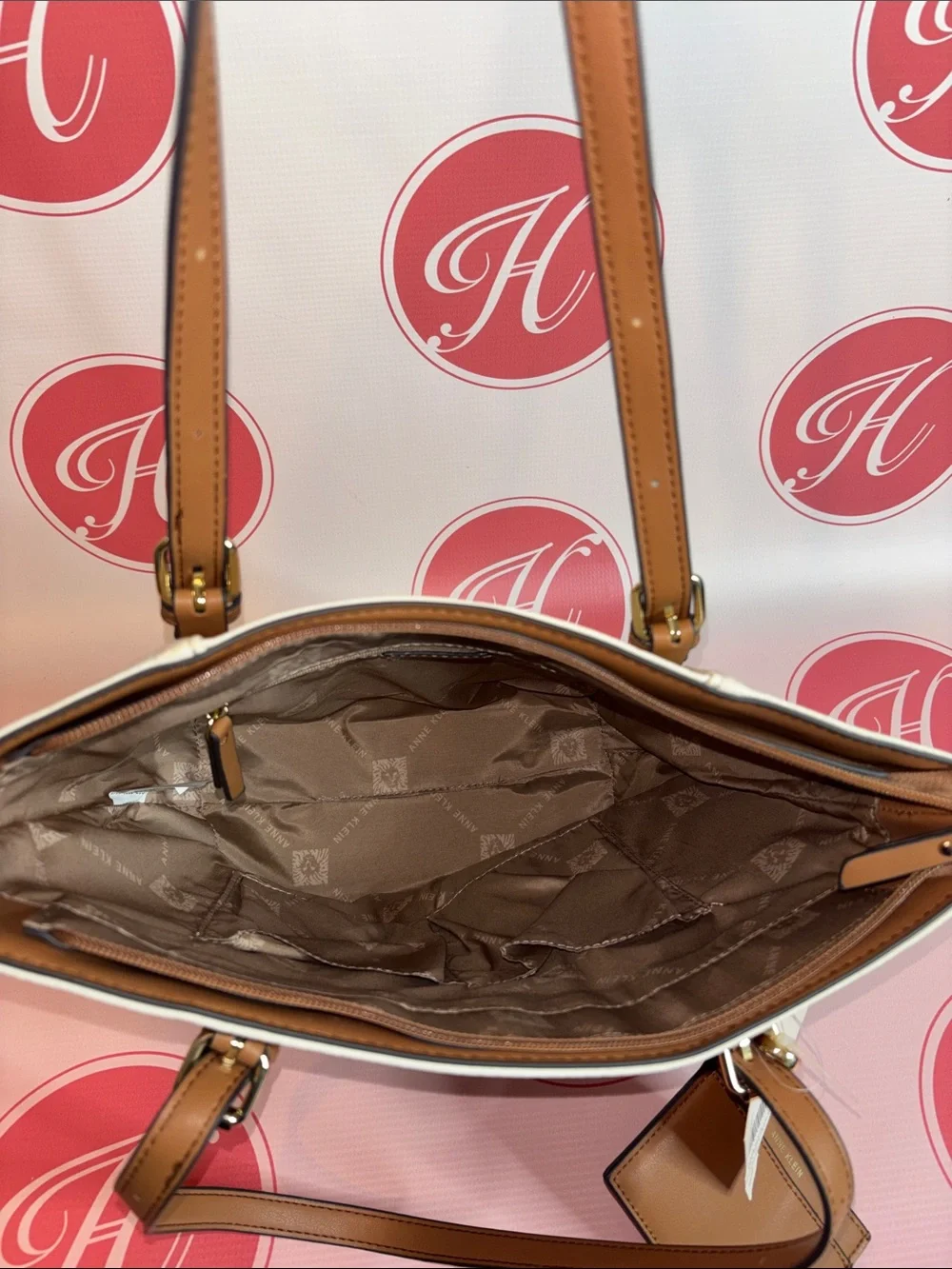 Ann Klein Lily pebble tote